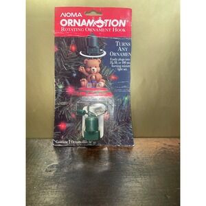 Noma Ornamotion Rotating Ornament Hook Turns Any Ornament into a‎ Moving Display